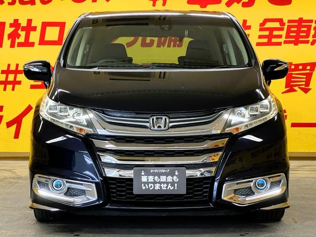 オデッセイ アブソルート・ＥＸ　ＴＫ１８２２純正インターナビ　フルセグＴＶ走行中可　ＣＤ　ＤＶＤ　ＢＴ　バックカメラ　ビルドインＥＴＣ　　クルーズコントロール　アイドリングストップ　３列目床下格納シート　純正１７インチアルミホイール（6枚目）