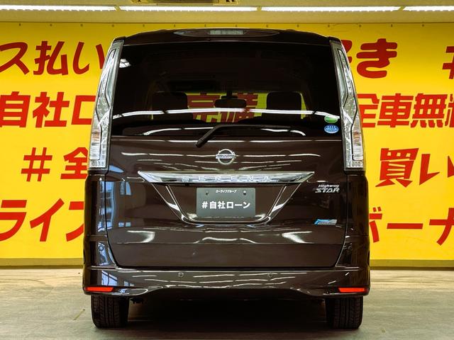 セレナ ハイウェイスターＳ－ＨＶアドバンスドセーフティパック　ＴＫ１８８６純正ＳＤナビ　ＣＤ　ＤＶＤ　ＢＴ　地デジフルセグＴＶ　ビルトインＥＴＣ　クルーズコントロール　　２列目３列目シートバックテーブル　オートステップ　クリアランスソナー　純正１６インチＡＷ（9枚目）