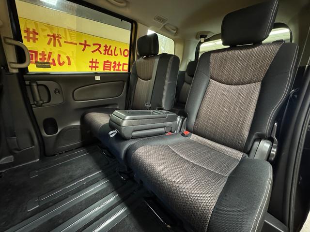 セレナ ハイウェイスターＳ－ＨＶアドバンスドセーフティパック　ＴＫ１８８６純正ＳＤナビ　ＣＤ　ＤＶＤ　ＢＴ　地デジフルセグＴＶ　ビルトインＥＴＣ　クルーズコントロール　　２列目３列目シートバックテーブル　オートステップ　クリアランスソナー　純正１６インチＡＷ（16枚目）