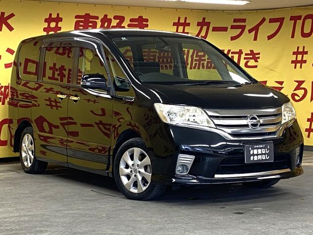 セレナ ハイウェイスター　Ｖセレクション　ＴＫ１８９６　純正ＳＤナビ（ＤＶＤ　ＣＤ　ＳＤ　Ｂｌｕｅｔｏｏｔｈ　地デジフルセグ）両側パワースライドドア　バックカメラＥＴＣ　クルーズコントロール　革巻きステアリング　アイドリングストップ（8枚目）
