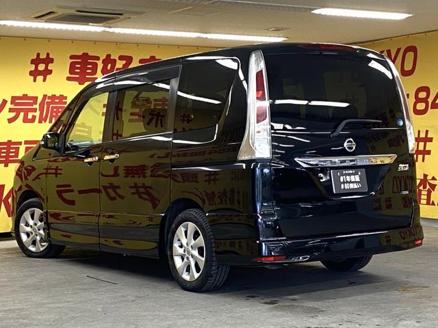 セレナ ハイウェイスター　Ｖセレクション　ＴＫ１８９６　純正ＳＤナビ（ＤＶＤ　ＣＤ　ＳＤ　Ｂｌｕｅｔｏｏｔｈ　地デジフルセグ）両側パワースライドドア　バックカメラＥＴＣ　クルーズコントロール　革巻きステアリング　アイドリングストップ（11枚目）