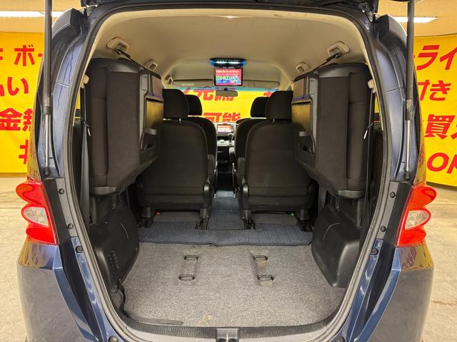 フリード Gエアロ ハイウェイエディション TK1941純正HDDナビ CD DVD 地デジワンセグTV走行中可 ビルトインETC バックカメラ ステアリングスイッチ 両側パワースライドドア フリップダウンモニター 純正15インチAW(48枚目)