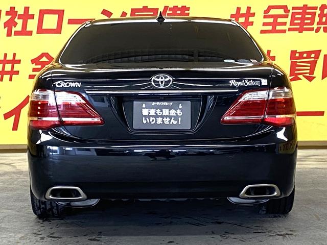 クラウン ロイヤルサルーンG 純正マルチHDDナビ 地デジフルセグTV Bluetooth DVD CD ビルトインETC クルーズコントロール バックカメラ ステアリングスイッチ 前席パワーシート 運転席シートメモリー(10枚目)