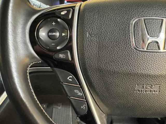 オデッセイ アブソルート・ＥＸ　ＴＫ３０１４純正インターナビ　地デジフルセグＴＶ　ＣＤ　ＤＶＤ　ＢＴ　バックカメラ　ビルトインＥＴＣ　革巻きハンドル　ステアリングスイッチ　パドルシフト　クルーズコントロール　純正１８インチＡＷ（27枚目）