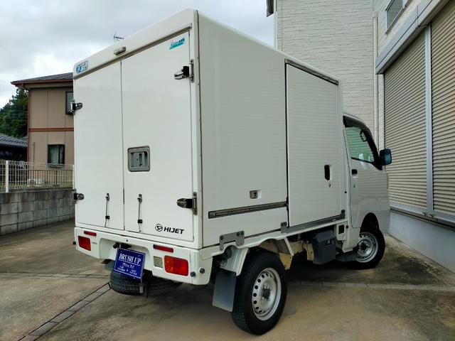 ハイゼットトラック 　ＦＲＰ中温冷凍車　マイナス７度〜プラス３５度　両側スライドドア仕様　切替式４ＷＤ　オートマ　エアコン　パワステ　パワーウインドウ　ワンオーナー　デジタルインナーミラー　ＥＴＣ　車検Ｒ９年１１月１４日（8枚目）
