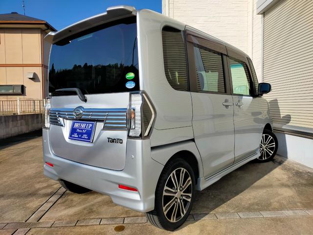 タント カスタムＲＳ　トップエディションＳＡＩＩＩ　インタークーラーターボ　衝突回避支援システム　スマートアシストＩＩＩ　女性ワンオーナー　７インチナビ　全周囲カメラ　ドラレコ　ＥＴＣ　両側パワースライドドア　ブルートゥース　テレビ　シートヒーター（8枚目）