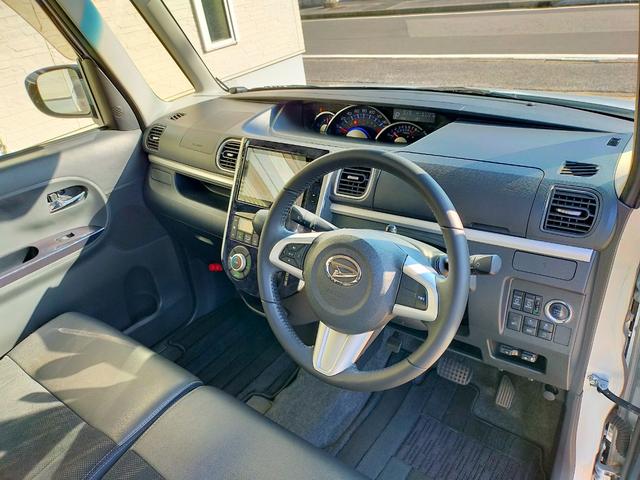 タント カスタムＲＳ　トップエディションＳＡＩＩＩ　インタークーラーターボ　衝突回避支援システム　スマートアシストＩＩＩ　女性ワンオーナー　７インチナビ　全周囲カメラ　ドラレコ　ＥＴＣ　両側パワースライドドア　ブルートゥース　テレビ　シートヒーター（16枚目）