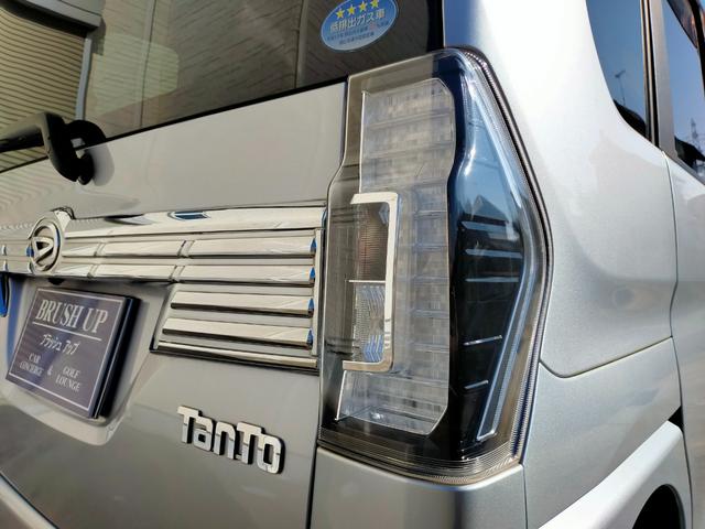 タント カスタムＲＳ　トップエディションＳＡＩＩＩ　インタークーラーターボ　衝突回避支援システム　スマートアシストＩＩＩ　女性ワンオーナー　７インチナビ　全周囲カメラ　ドラレコ　ＥＴＣ　両側パワースライドドア　ブルートゥース　テレビ　シートヒーター（23枚目）