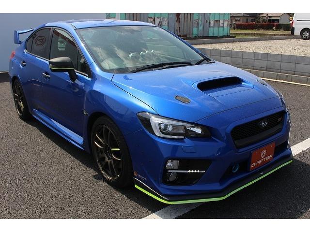 ＷＲＸ ＳＴＩ ＳＴＩ　６ＭＴ／１オーナー／ＳＴＩリップ／ＨＫＳマフラー／ＷＯＲＫ１８インチＡＷ／純正ナビ／地デジ／ＬＥＤヘッドライト／（9枚目）