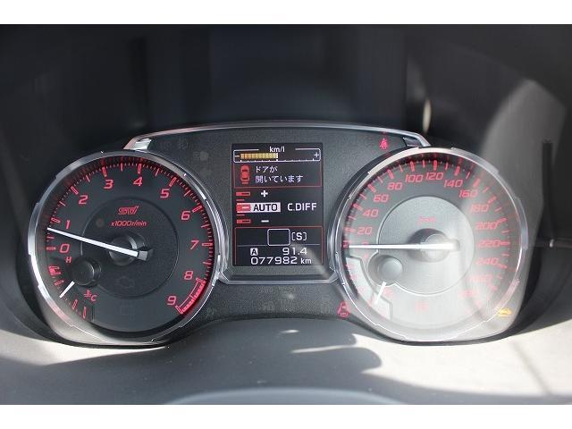 ＷＲＸ ＳＴＩ ＳＴＩ　６ＭＴ／１オーナー／ＳＴＩリップ／ＨＫＳマフラー／ＷＯＲＫ１８インチＡＷ／純正ナビ／地デジ／ＬＥＤヘッドライト／（49枚目）