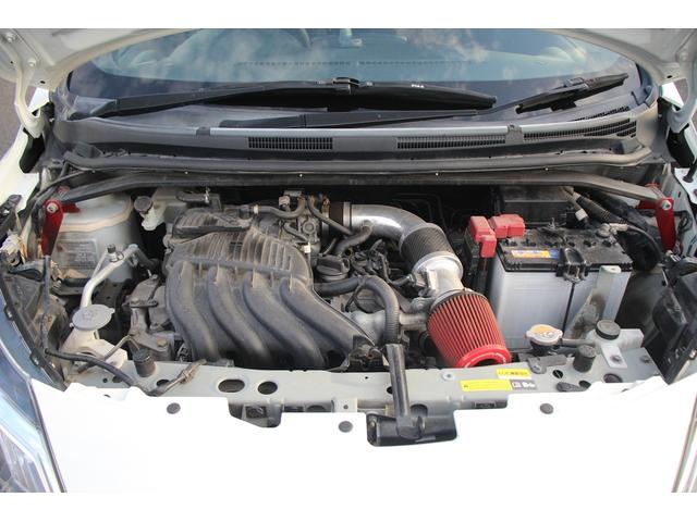 ノート 　５ＭＴ／ＮＩＳＭＯエアロ／ＨＫＳマフラー／社外ナビ／Ｂカメラ／純正１７ＡＷ／電動格納ミラー／ＬＥＤヘッドライト／地デジ／フォグライト／オートライト／スマートキー／プッシュスタート／（74枚目）