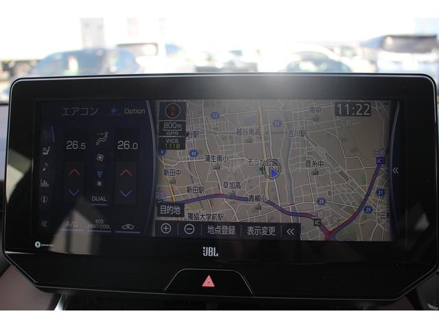 ハリアー Ｚ　レザーパッケージ　純正ナビ／地デジ／全周囲カメラ／デジタルインナーミラー／電動Ｒゲート／温冷黒革シート／レーダークルーズコントロール／ＥＴＣ２．０／ＬＥＤヘッドライト／衝突軽減ブレーキ／障害物センサー／純正ＡＷ／（3枚目）