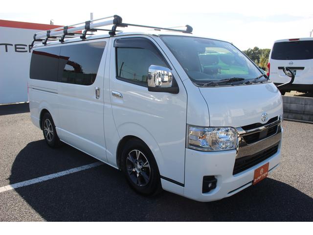 ハイエースバン 　ワンオーナー／１１型カーナビフローティング／フルセグ／ウッドコンビハンドル／両側電動スライド／バックカメラ／ルーフキャリア／ＥＴＣ／ルーフキャリア／デジタルインナーミラー／純正アルミホイール（8枚目）