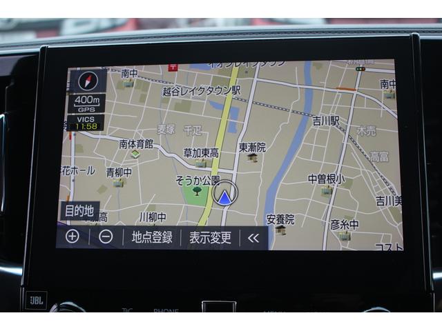 アルファード 2.5S Cパッケージ 令和2年登録 JBLサウンドシステム メーカーナビ 後席フリップモニター 3眼LEDヘッドライト パノラミックビューモニター 地デジTV 電動リアゲート 衝突軽減ブレーキ ETC 純正18インチAW(3枚目)