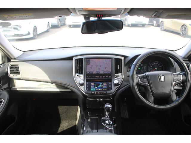 クラウンハイブリッド アスリートG 純正ナビ 地デジ 温冷黒革シート op18アルミホイール 社外マフラー バックカメラ ステアリングヒーター ETC CD・DVD再生可能 クルーズコントロール マニュアルモード付AT スマートキー(42枚目)