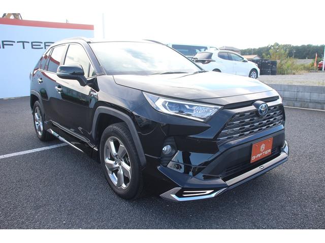 ＲＡＶ４ ハイブリッドＧ　サンルーフ／フルモデリスタ／カロッツェリアナビ／バックカメラ／地デジ電動リアゲート／レーダークルーズコントロール／衝突軽減ブレーキ／クリアランスソナー／ＬＥＤヘッドライト／純正１８インチアルミホイール（9枚目）