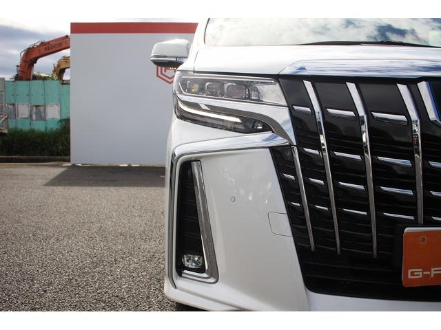 アルファードハイブリッド ＳＲ　後期型　禁煙車　純正１０型ナビ　Ｂカメラ　地デジ　温冷合皮シート　レーダークルーズコントロール　デジタルインナーミラー　両側電動　純正１７インチアルミホイール　３眼ＬＥＤヘッドライト（24枚目）