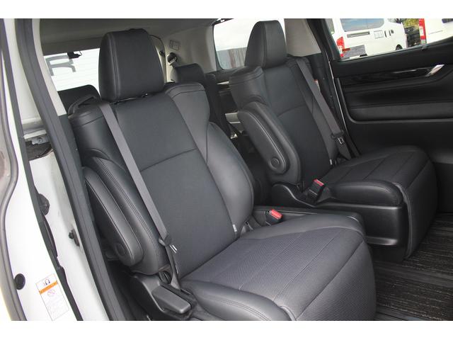 アルファードハイブリッド ＳＲ　後期型　禁煙車　純正１０型ナビ　Ｂカメラ　地デジ　温冷合皮シート　レーダークルーズコントロール　デジタルインナーミラー　両側電動　純正１７インチアルミホイール　３眼ＬＥＤヘッドライト（36枚目）