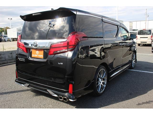 アルファード 3.5エグゼクティブラウンジS 後期型 禁煙車 モデリスタフルエアロ ツインム-ンルーフ 純正9型ナビ アラウンドビューモニター 温冷黒革 レーダークルーズコントロール 車線逸脱抑制システム 電動リアゲート アイドリングストップ(18枚目)