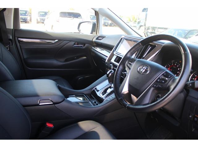 アルファード 2.5S Cパッケージ 後期型 禁煙車 ALPINE9インチナビ バックカメラ 地デジ ALPINE後席モニター ツインムーンルーフ レーダークルーズコントロール 温冷合皮シート ETC 障害物センサー 両側電動スライドドア(32枚目)