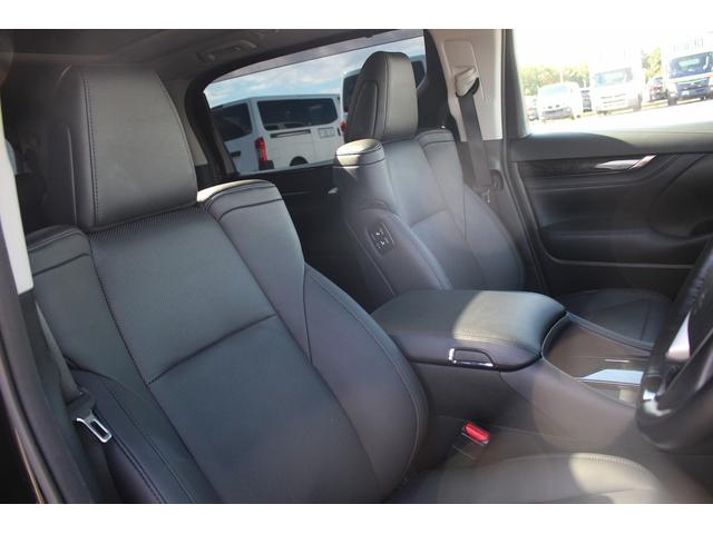 アルファード 2.5S Cパッケージ 後期型 禁煙車 ALPINE9インチナビ バックカメラ 地デジ ALPINE後席モニター ツインムーンルーフ レーダークルーズコントロール 温冷合皮シート ETC 障害物センサー 両側電動スライドドア(33枚目)