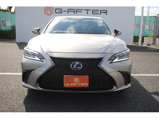 ES ES300h Fスポーツ 禁煙車 サンルーフ 赤レザーシート ヒーター&ベンチレーション メーカーナビ 3眼LEDヘッドライト ヘッドアップディスプレイ レーンキープアシスト ETC2.0 BSM(9枚目)