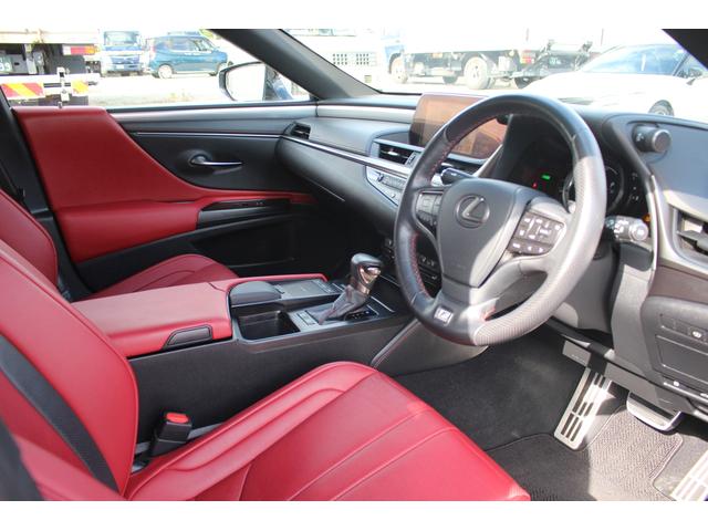 ES ES300h Fスポーツ 禁煙車 サンルーフ 赤レザーシート ヒーター&ベンチレーション メーカーナビ 3眼LEDヘッドライト ヘッドアップディスプレイ レーンキープアシスト ETC2.0 BSM(28枚目)