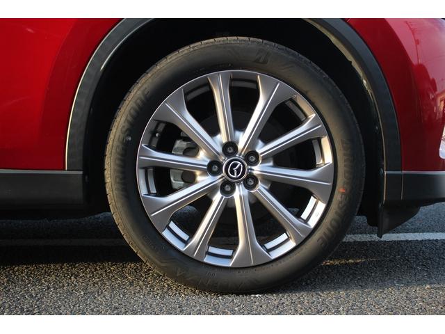 CX-60 25S Lパッケージ 禁煙車 純正ナビ 全周囲カメラ 地デジ レーダークルーズコントロール 温熱赤革 電動リアゲート 衝突軽減ブレーキ Applecarplay レーンキープアシスト ステアリングヒーター(18枚目)