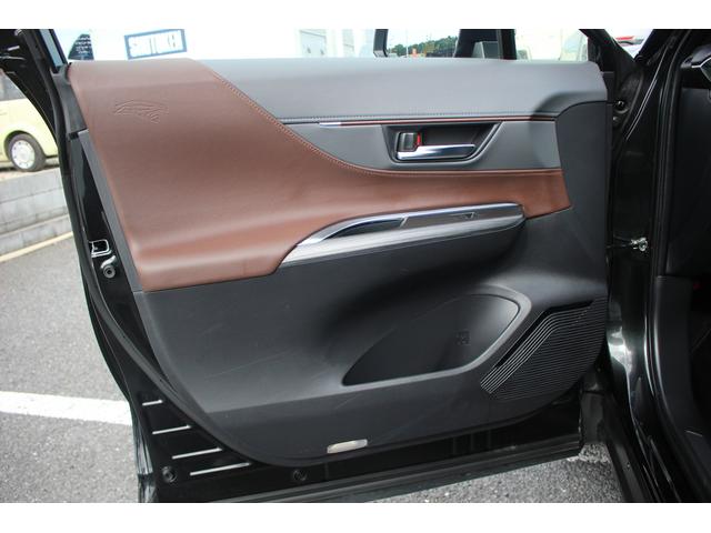 ハリアーハイブリッド Z 禁煙車 純正ナビ JBLサウンド バックカメラ ハーフレザーシート パワーシート 電動Rゲート ETC2.0 レーダークルーズコントロール 衝突軽減ブレーキ LEDヘッドライト スマートキー(34枚目)