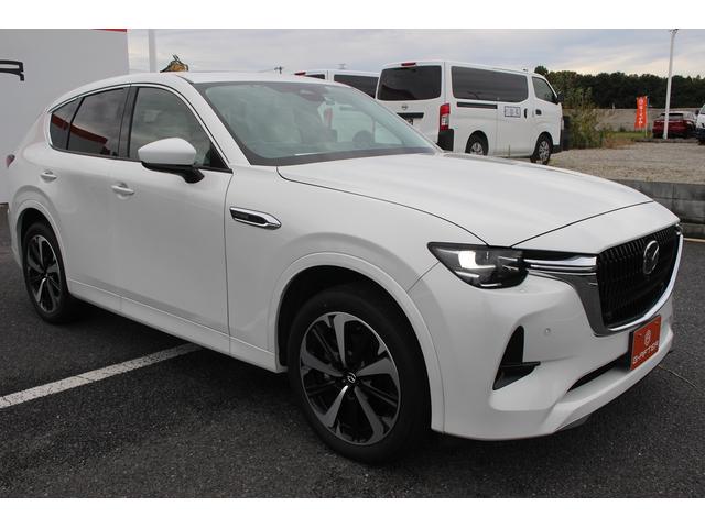 CX-60 XD-ハイブリッド プレミアムモダン 禁煙車 フルセグTV サンルーフ 全周囲カメラ BOSEサウンド レーダークルーズコントロール 白革シート ETC シートヒーター シートクーラー 電動リアゲート 衝突軽減ブレーキ(9枚目)