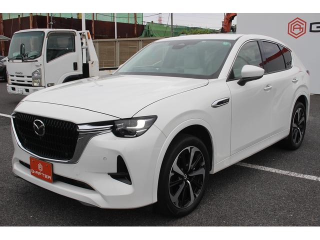 CX-60 XD-ハイブリッド プレミアムモダン 禁煙車 フルセグTV サンルーフ 全周囲カメラ BOSEサウンド レーダークルーズコントロール 白革シート ETC シートヒーター シートクーラー 電動リアゲート 衝突軽減ブレーキ(11枚目)