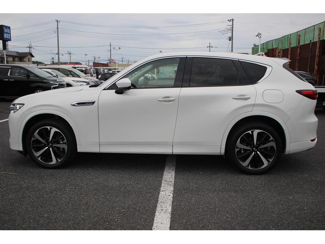 CX-60 XD-ハイブリッド プレミアムモダン 禁煙車 フルセグTV サンルーフ 全周囲カメラ BOSEサウンド レーダークルーズコントロール 白革シート ETC シートヒーター シートクーラー 電動リアゲート 衝突軽減ブレーキ(12枚目)