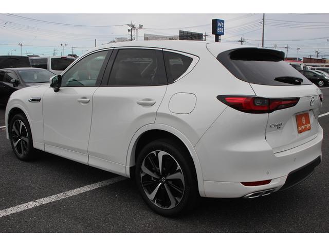 CX-60 XD-ハイブリッド プレミアムモダン 禁煙車 フルセグTV サンルーフ 全周囲カメラ BOSEサウンド レーダークルーズコントロール 白革シート ETC シートヒーター シートクーラー 電動リアゲート 衝突軽減ブレーキ(13枚目)