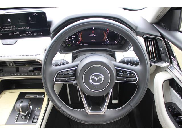 CX-60 XD-ハイブリッド プレミアムモダン 禁煙車 フルセグTV サンルーフ 全周囲カメラ BOSEサウンド レーダークルーズコントロール 白革シート ETC シートヒーター シートクーラー 電動リアゲート 衝突軽減ブレーキ(43枚目)