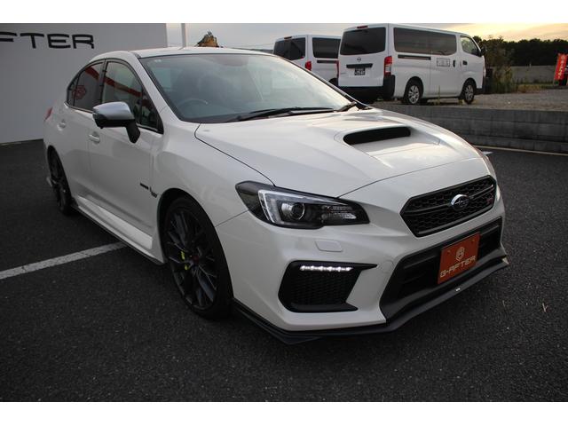 ＷＲＸ ＳＴＩ ＳＴＩ　タイプＳ　禁煙車　後期型　６ＭＴ　１オーナー　純正ナビ　フルセグＴＶ　ＲＥＣＡＲＤハーフレザーシート　ＥＴＣ　ＳＴＩエアロ　バックカメラ　パワーシート　純正１９インチアルミホイール　シートヒーター（8枚目）