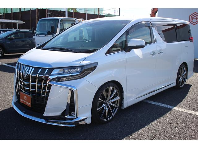 アルファード 3.5SC 後期型 禁煙車 純正10型ナビ 全周囲カメラ フルセグTV 後席モニター JBL モデリスタエアロ クリアランスソナー LEDヘッドライト パワーシート シートヒーター シートエアコン(9枚目)
