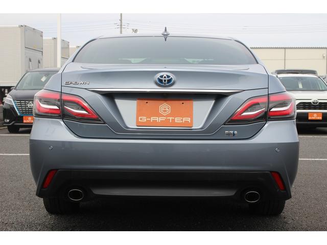 クラウンハイブリッド S Cパッケージ 禁煙車 純正ナビ フルセグTV 全周囲カメラ クリアランスソナー LEDヘッドライト レーダークルーズコントロール ETC CD/DVD再生 Bluetooth接続 ブラインドスポットモニター(11枚目)