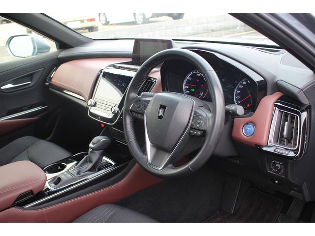 クラウンハイブリッド S Cパッケージ 禁煙車 純正ナビ フルセグTV 全周囲カメラ クリアランスソナー LEDヘッドライト レーダークルーズコントロール ETC CD/DVD再生 Bluetooth接続 ブラインドスポットモニター(30枚目)