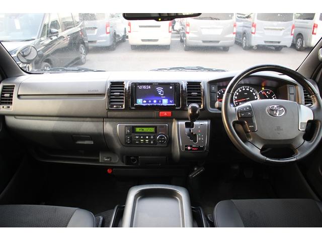 ハイエースバン ロングスーパーＧＬ　ダークプライムＳ　ワンオーナー　後期型　禁煙車　ナビ　バックカメラ　ハーフレザーシート　ＬＥＤヘッドライト　オートクルーズコントロール　電動格納ドアミラー　オートライト　衝突軽減ブレーキ　スマートキー　プッシュスタート（43枚目）