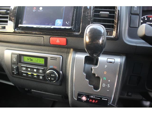 ハイエースバン ロングスーパーＧＬ　ダークプライムＳ　ワンオーナー　後期型　禁煙車　ナビ　バックカメラ　ハーフレザーシート　ＬＥＤヘッドライト　オートクルーズコントロール　電動格納ドアミラー　オートライト　衝突軽減ブレーキ　スマートキー　プッシュスタート（46枚目）