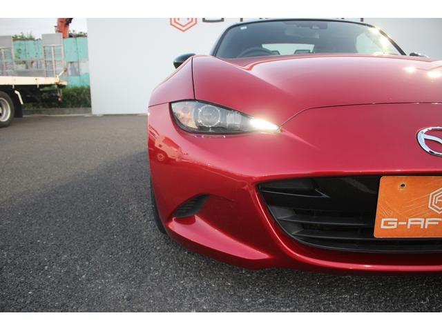 ロードスター Sレザーパッケージ マツダコネクト 6速MT 純正7インチナビ BOSEサウンド ブラインドスポットモニター レーンキープアシスト 温熱黒革 LEDヘッドライト フルセグTV ETC 純正16インチアルミ(19枚目)