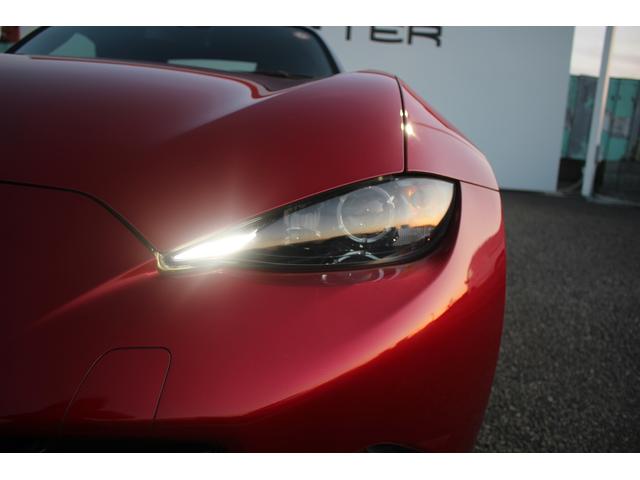 ロードスター Sレザーパッケージ マツダコネクト 6速MT 純正7インチナビ BOSEサウンド ブラインドスポットモニター レーンキープアシスト 温熱黒革 LEDヘッドライト フルセグTV ETC 純正16インチアルミ(22枚目)