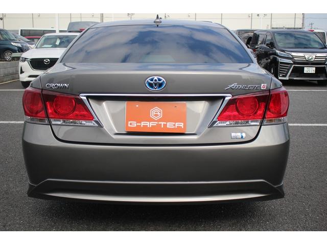 クラウンハイブリッド アスリートＧ　純正８インチナビ　バックカメラ　フルセグＴＶ　シートヒーター　シートエアコン　黒革シート　純正ＯＰ１８インチアルミホイール　ＬＥＤヘッドライト　オートクルーズコントロール　ＥＴＣ　オートライト（13枚目）