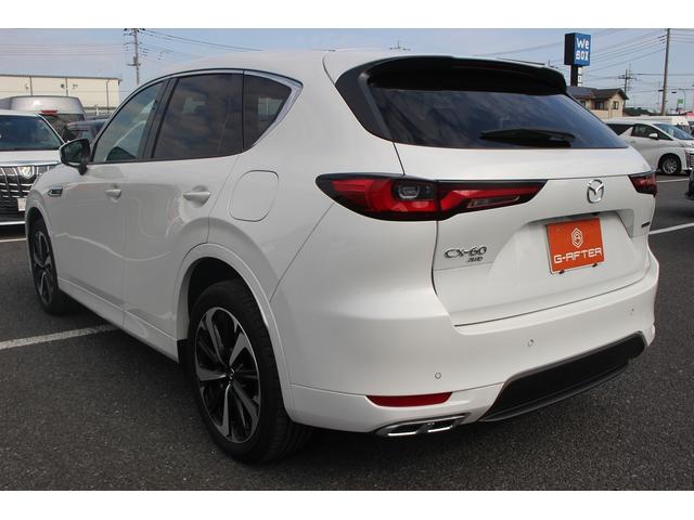 CX-60 PHEV エクスクルーシブモダン 純正12.3インチディスプレイオーディオ 全周囲カメラ フルセグTV シートエアコン 白革シート レーダークルーズコントロール 純正20インチアルミホイール 電動リアゲート クリアランスソナー(11枚目)