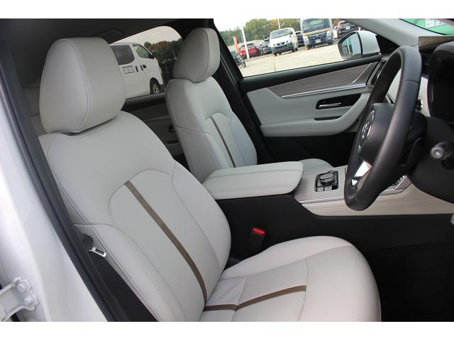 CX-60 PHEV エクスクルーシブモダン 純正12.3インチディスプレイオーディオ 全周囲カメラ フルセグTV シートエアコン 白革シート レーダークルーズコントロール 純正20インチアルミホイール 電動リアゲート クリアランスソナー(28枚目)