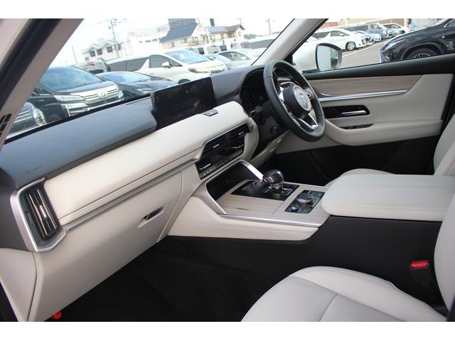 CX-60 PHEV エクスクルーシブモダン 純正12.3インチディスプレイオーディオ 全周囲カメラ フルセグTV シートエアコン 白革シート レーダークルーズコントロール 純正20インチアルミホイール 電動リアゲート クリアランスソナー(36枚目)