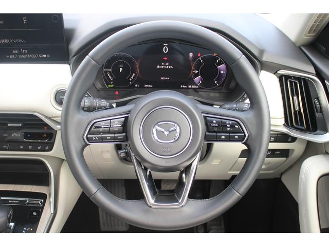 CX-60 PHEV エクスクルーシブモダン 純正12.3インチディスプレイオーディオ 全周囲カメラ フルセグTV シートエアコン 白革シート レーダークルーズコントロール 純正20インチアルミホイール 電動リアゲート クリアランスソナー(39枚目)