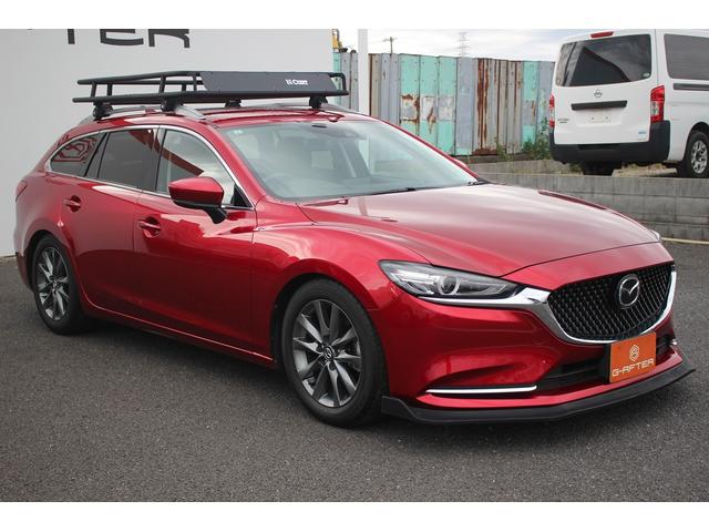 MAZDA6ワゴン 20S プロアクティブ 後期型 純正8インチナビ BOSEサウンド フロントエアロ ローダウン バックカメラ シートヒーター レーダークルーズコントロール ルーフキャリア ステアリングヒーター ETC2.0 雹害車(7枚目)