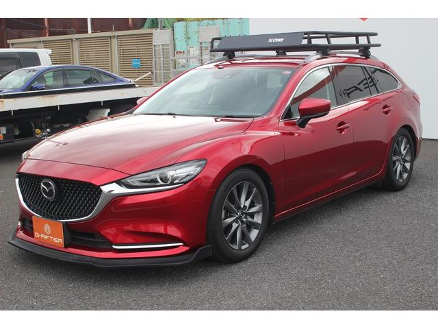 MAZDA6ワゴン 20S プロアクティブ 後期型 純正8インチナビ BOSEサウンド フロントエアロ ローダウン バックカメラ シートヒーター レーダークルーズコントロール ルーフキャリア ステアリングヒーター ETC2.0 雹害車(9枚目)
