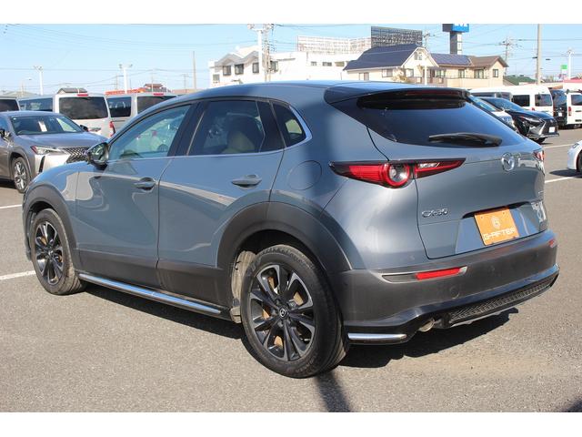 CX-30 20S Lパッケージ 禁煙車 純正10.25型ナビ 全周囲カメラ フルセグTV 白革シート 電動リアゲート レーダークルーズコントロール ETC LEDヘッドライト ステアリングヒーター 衝突軽減ブレーキ(6枚目)
